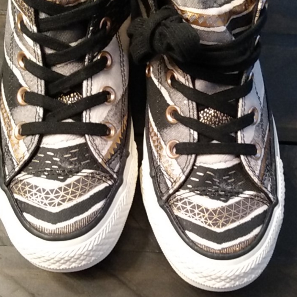 Converse All Star Hi Festival Strip Wm Sneaker - Picture 4 of 8